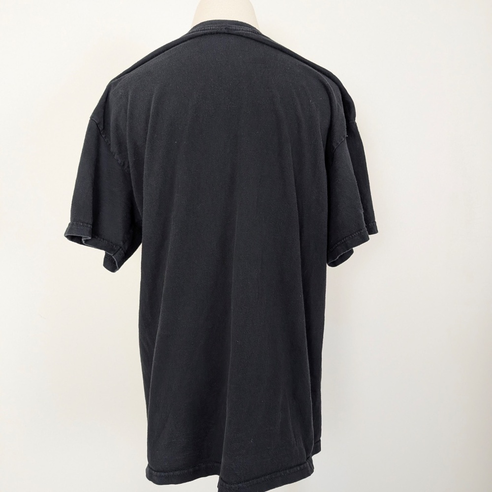 2000s Pink Floyd Band T-shirt Black Oversized Long Y2K - Picture 4 of 8